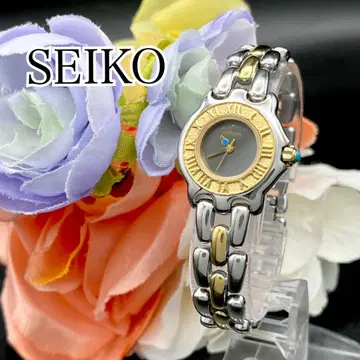 작동 손목시계 SEIKO 세이코 프레시지 레이디 실버 D22