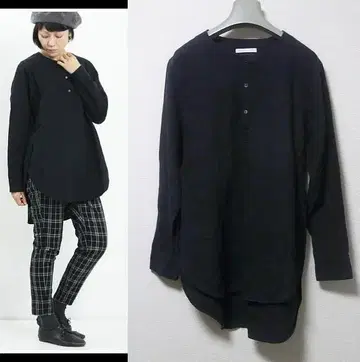 evam eva vie 라이징 린넨 셔츠 linen shirt