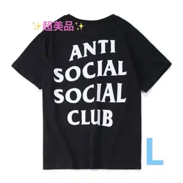 Anti Social Social Club Logo Tee 블랙 L