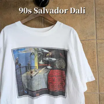 90s Salvador Dali 달리 초현실주의 시대 아트 티셔츠