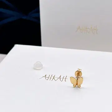 AHKAH 아카 파피용 브릴리언트 귀걸이 (한쪽 귀용)