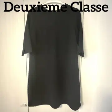 Deuxieme Classe 트리아세 조젯 7부 소매 원피스