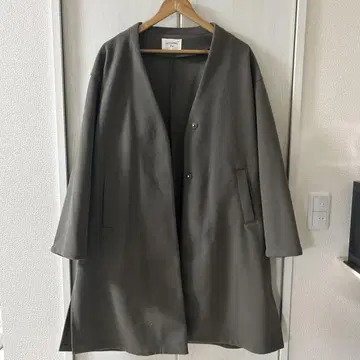 Samansa Mos2 그레이 체스터 코트