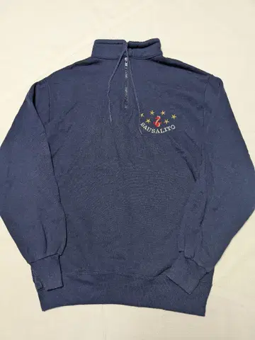 90s JERZEES USA 하프 지퍼 하이넥 맨투맨 사우살리토