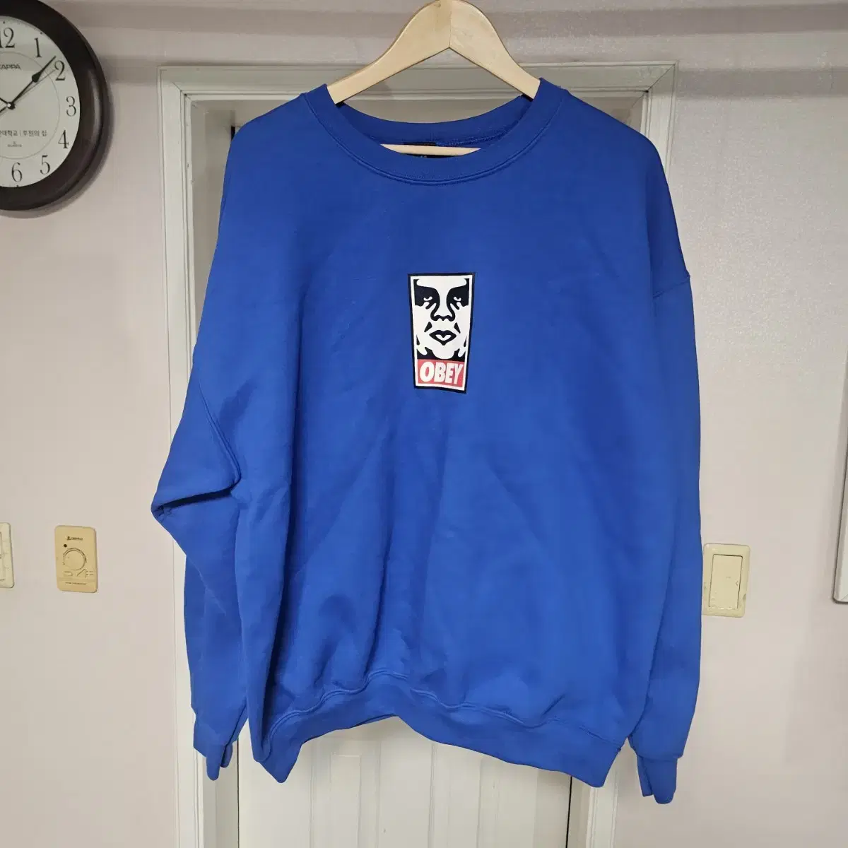 Obey Sweatshirt Blue XL