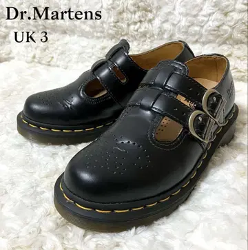 컨디션 최상 Dr.Martens 멜리 제인 더블 스트랩 블랙 UK3