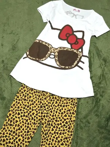 y2k 헤이세이 갸루 HELLO KITTY 셋업