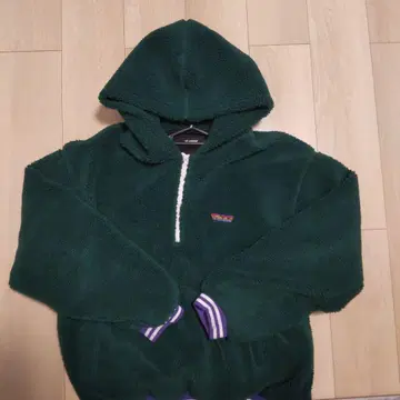 XLARGE 플리스 점퍼 XLARGE 다크 그린