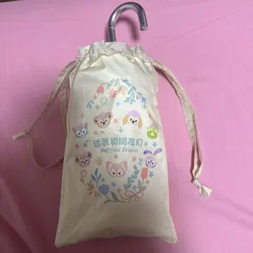 상하이 디즈니 더피 프렌즈 봄 접이식 우산