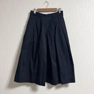Kelen 케렌 턱 종아리 기장 스커트 M 네이비