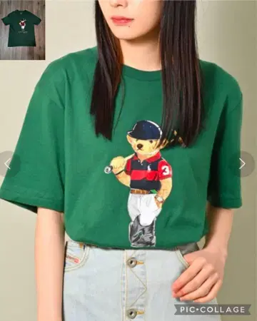 RALPH LAUREN의 아이콘 [인기 상품] 폴로 베어 코튼 티셔츠