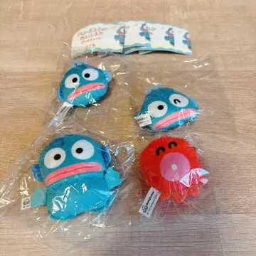 미개봉 새상품 산리오 가챠 한교동 봉제 인형 공 체인 컴프