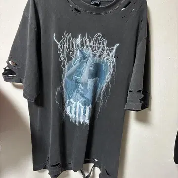 ano 아노짱 SCREAME DAMAGE 티셔츠 XL