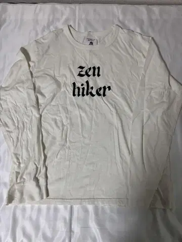 tacomafuji records zen hiker 롱 T 사이즈 L