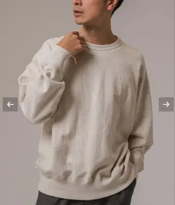 ETS.MATERIAUX(마테리오) ROUND BODY C/N 맨투맨
