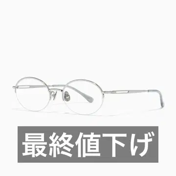 JINS TODAY 2025SS UMN-25S-137 실버 오벌