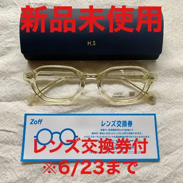 Zoff 시바타 히카리 클리어 HEXAGON 헥사곤
