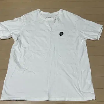XL 화이트 티셔츠 롤링 스톤스
