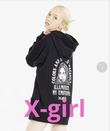 X-girl 후드티