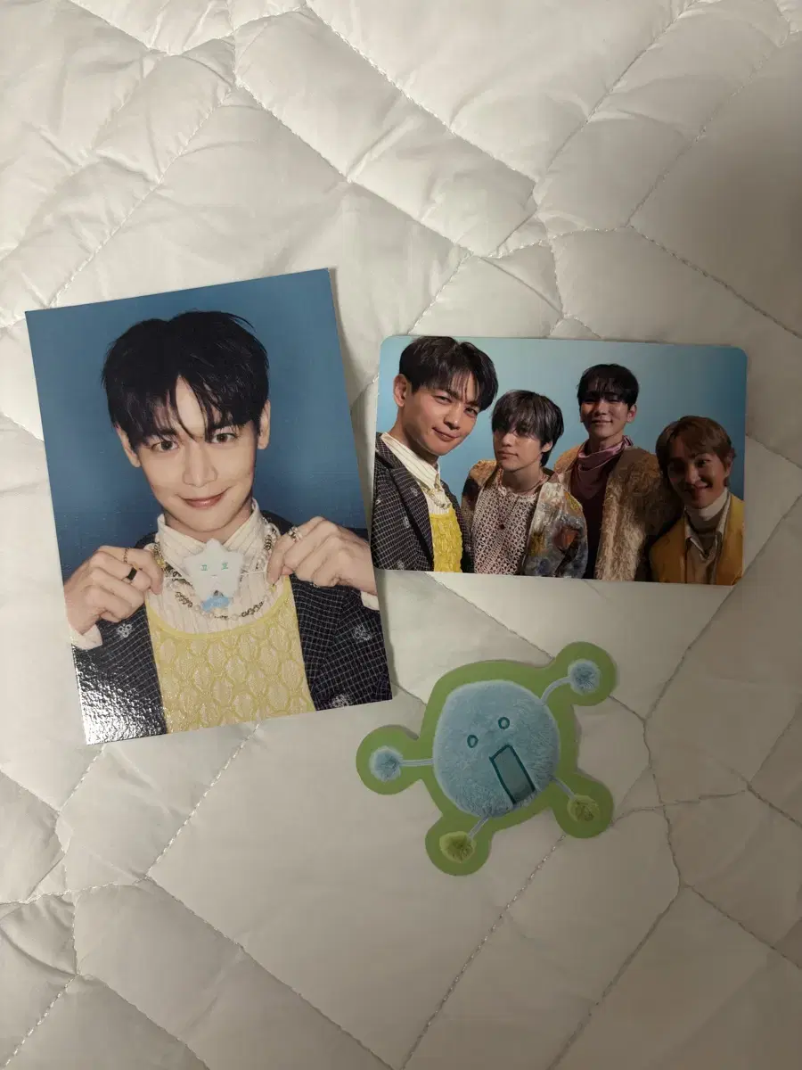 Shinee Poet Artist poca doll sticker postcard minho onew taemin key jonghyun