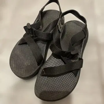 Chaco 블랙 스포츠 샌들
