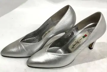 긴자 카네마츠 하이힐 실버 21.5cm 상태 좋음 포멀
