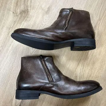 RAUDI 라우디 가죽 부츠 28cm 사이드 지퍼