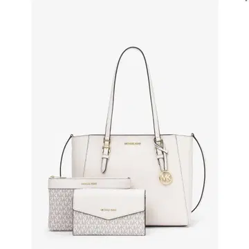 Michael Kors 화이트 숄더백 3개 세트