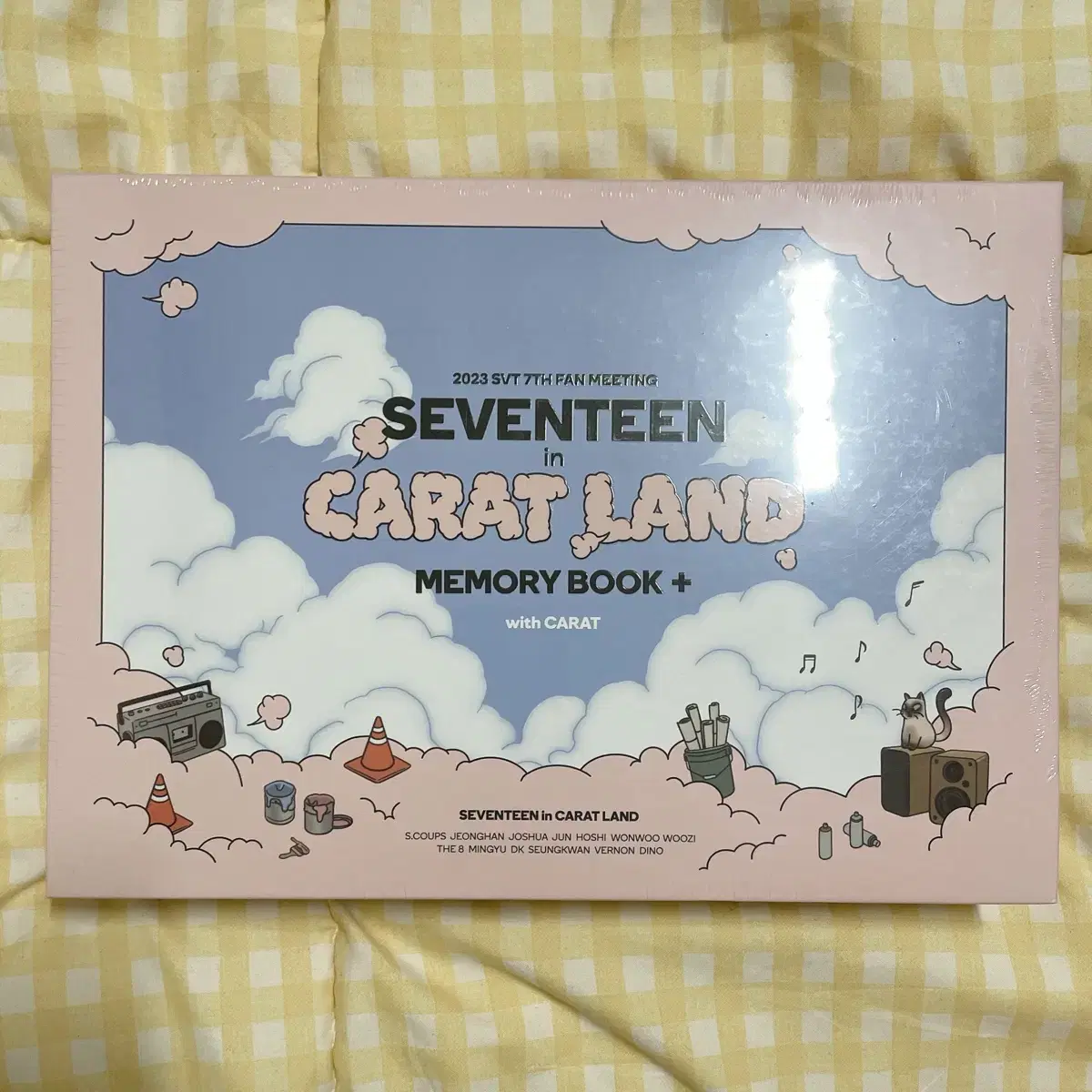 포카O) 세븐틴 21 23 캐럿랜드 캐랜 메모리북 디지털코드 디코 풀세트