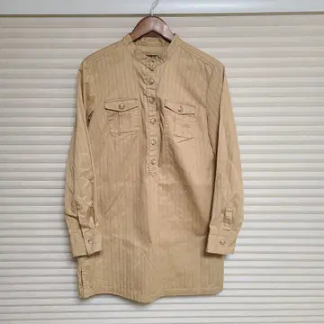 Eddie Bauer 풀오버 롱 기장 셔츠 PETITE S