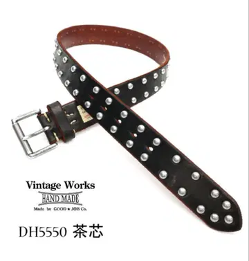 VINTAGE WORKS 빈티지 웍스 3637 XL 스터드 벨트 새상품급