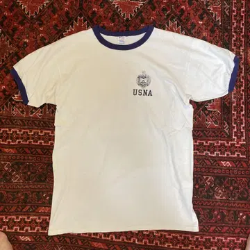 챔피온 USNA 티셔츠 X-LARGE usa제 군 빈티지