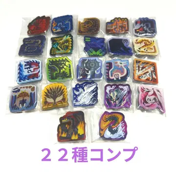 몬스터 헌터 20th Anniversary 캐릭터 자석 컴프