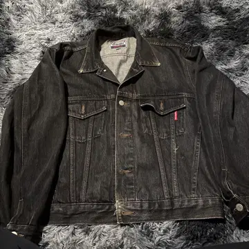 Wrangler 다크 데님 자켓 L 사이즈