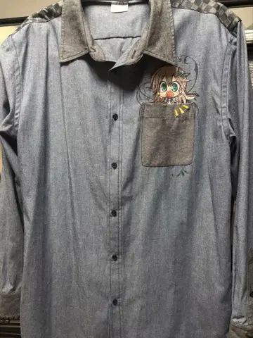 하피메아 포켓 아루스와 함께 Y 셔츠 토리우미 아루스 코모와타 요카