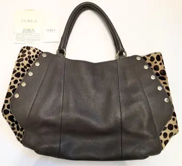 FURLA 애니멀 무늬 밴딩 백