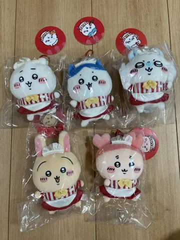 치이카와 (먼작귀) 레스토랑 홀 담당 마스코트 5종 세트