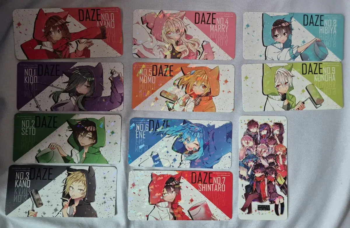 Kagepro Doujinshi/Photocard Bulk