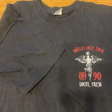 머틀리 크루 motley crue 1989~90년 제작 빈티지 XL