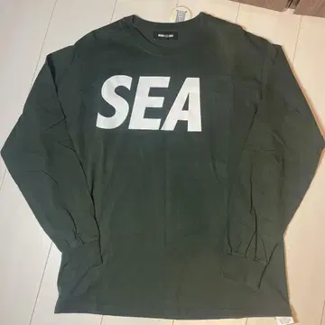 wind and sea 롱 T 셔츠 긴팔 윈던시