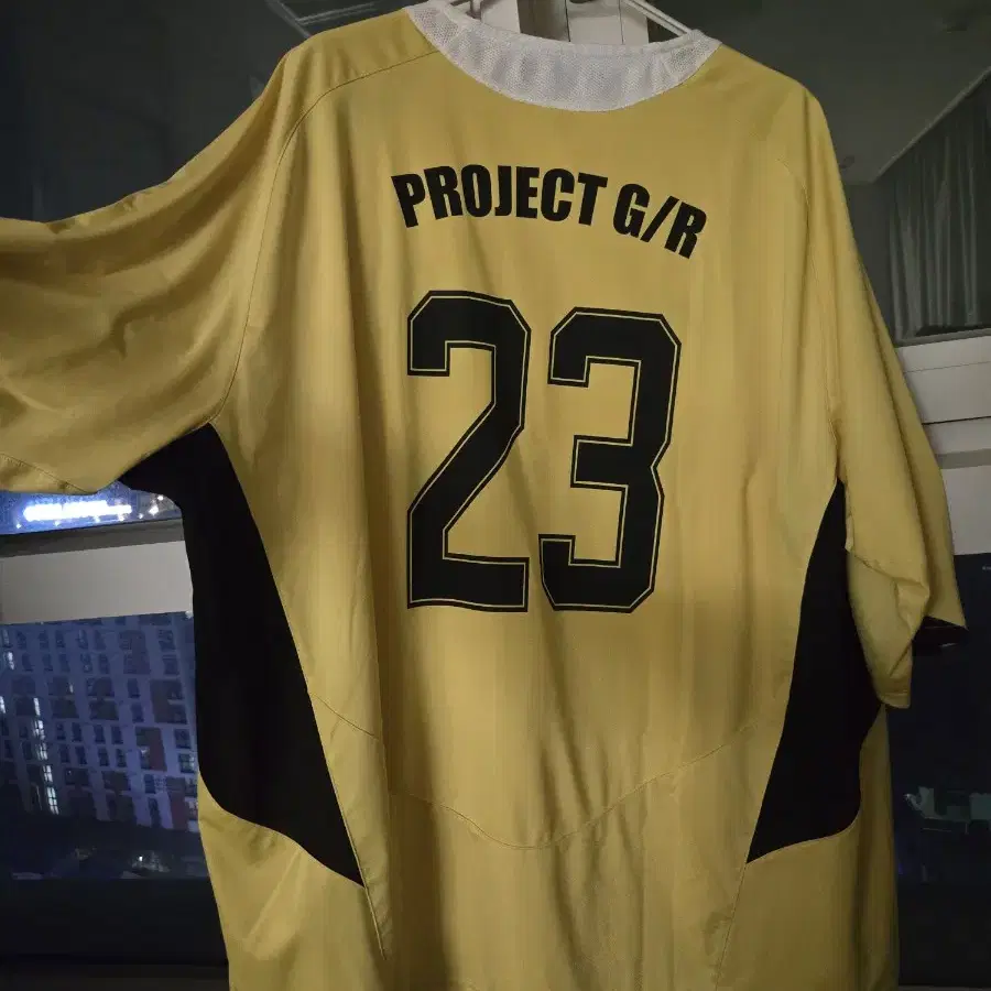 ★送料・関税込★Project G/R★Oversized Football Jersey★ Project GR Oversized Football Jersey Yellow on Bunjang