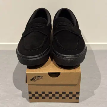 VANS LOAFER 반스 로퍼 스웨이드 블랙 27.5cm
