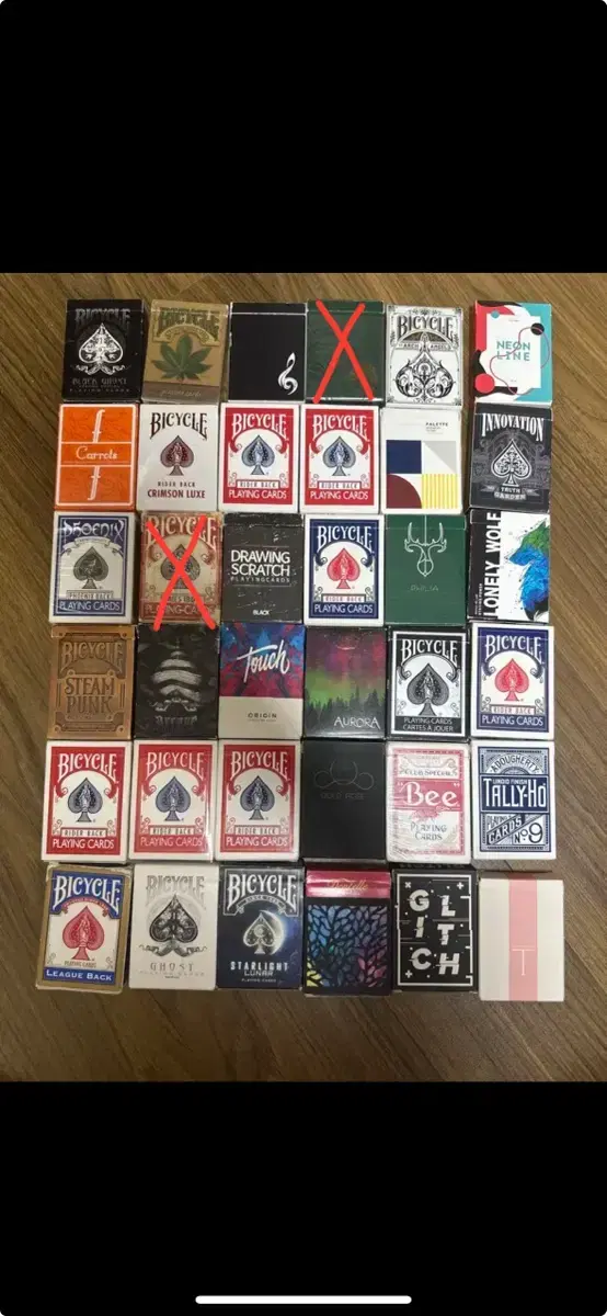 Magic cards disposal