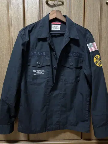 N.Y. A.N.G. U.S. AIR FORCE 밀리터리 자켓