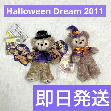 닷피 & 셰리 메이 할로윈 / 봉제 인형 배지 / 2011