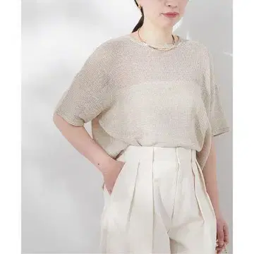 JOURNAL STANDARD L'ESSAGE 바스켓 메쉬 티셔츠