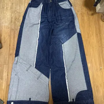HARE 사이코우치 데님 팬츠 블루 M