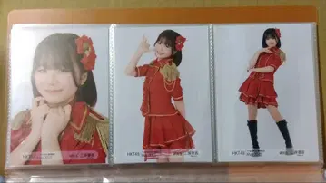 HKT48 에우라 유카 2025년 5월 극장 한정판 브로마이드 3장 컴프