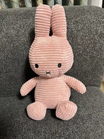 새상품급! 미피 코듀로이 봉제 인형