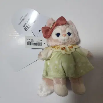 디즈니 씨 리나벨 하트 펠트 스트로베리 기프트 봉제 인형 배지